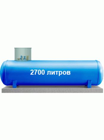 Газгольдер Siti Gas Болгария - 2700 литров